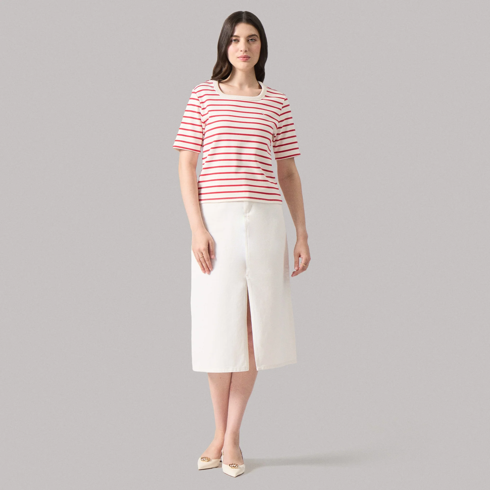 Interlock Striped T-Shirt - Image 5