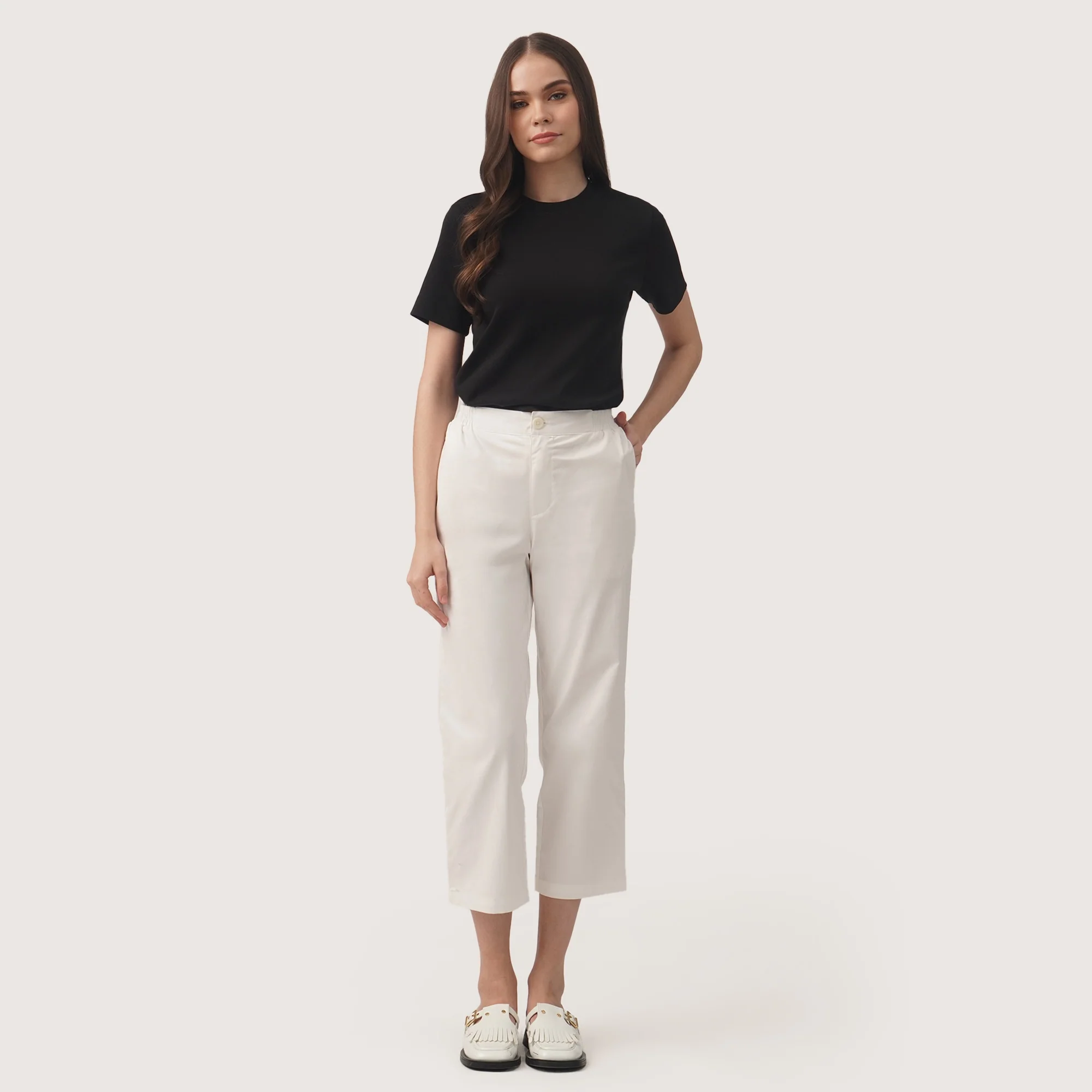 Interlock T-Shirt With Side Slit - Image 5