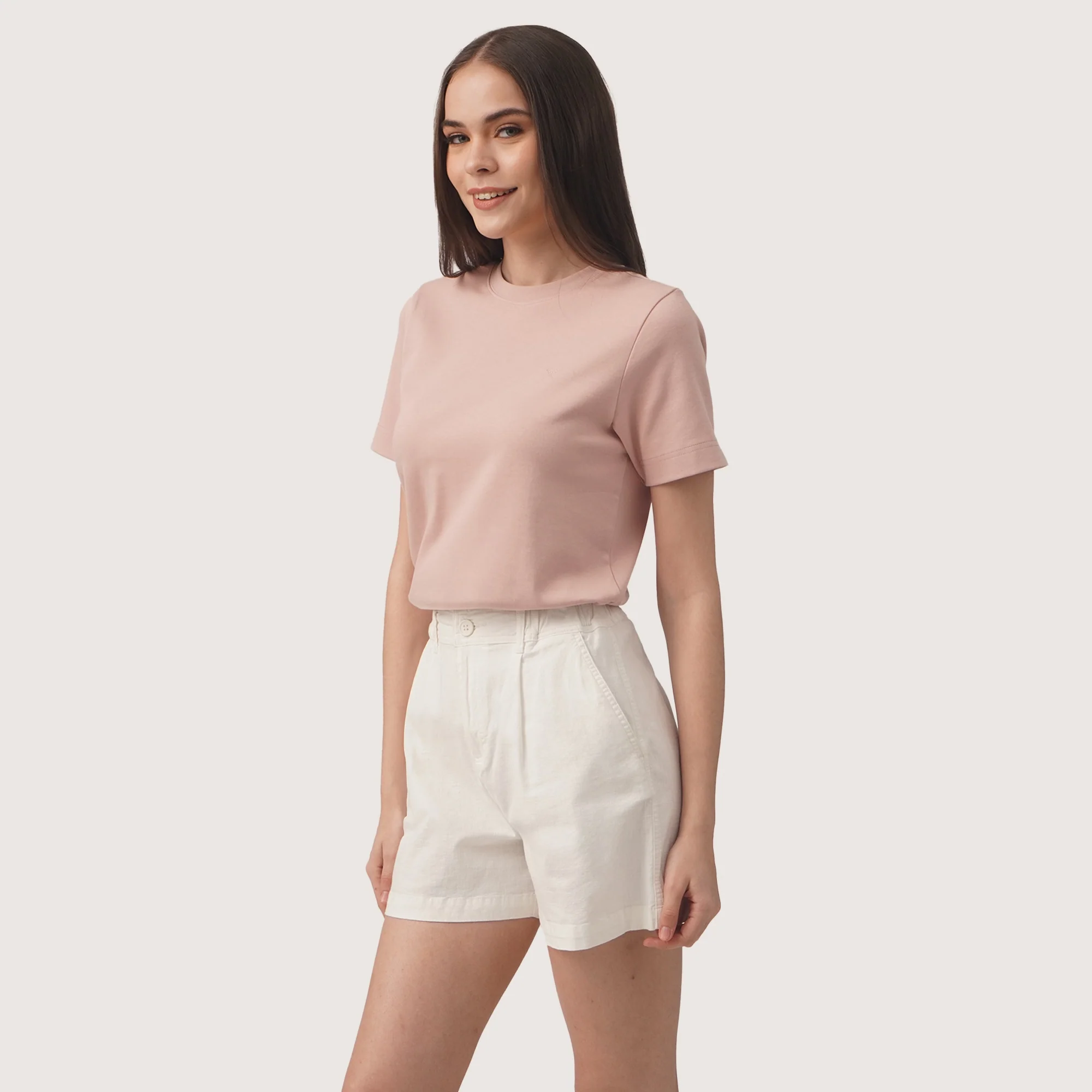 Interlock T-Shirt With Side Slit - Image 3