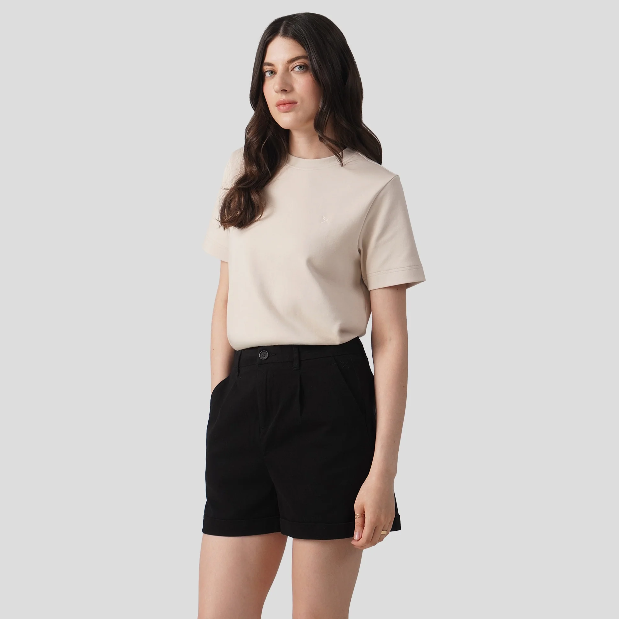 Interlock T-Shirt With Side Slit - Image 4