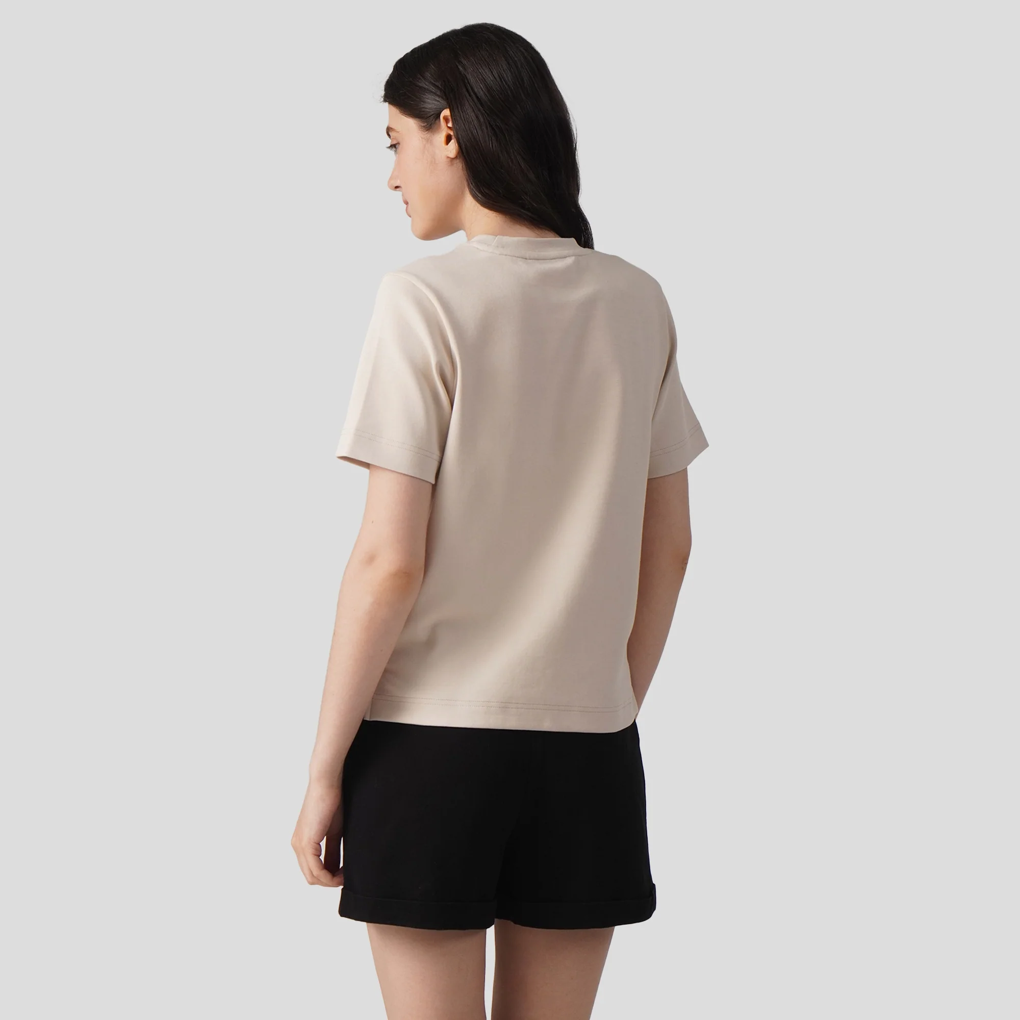Interlock T-Shirt With Side Slit - Image 5