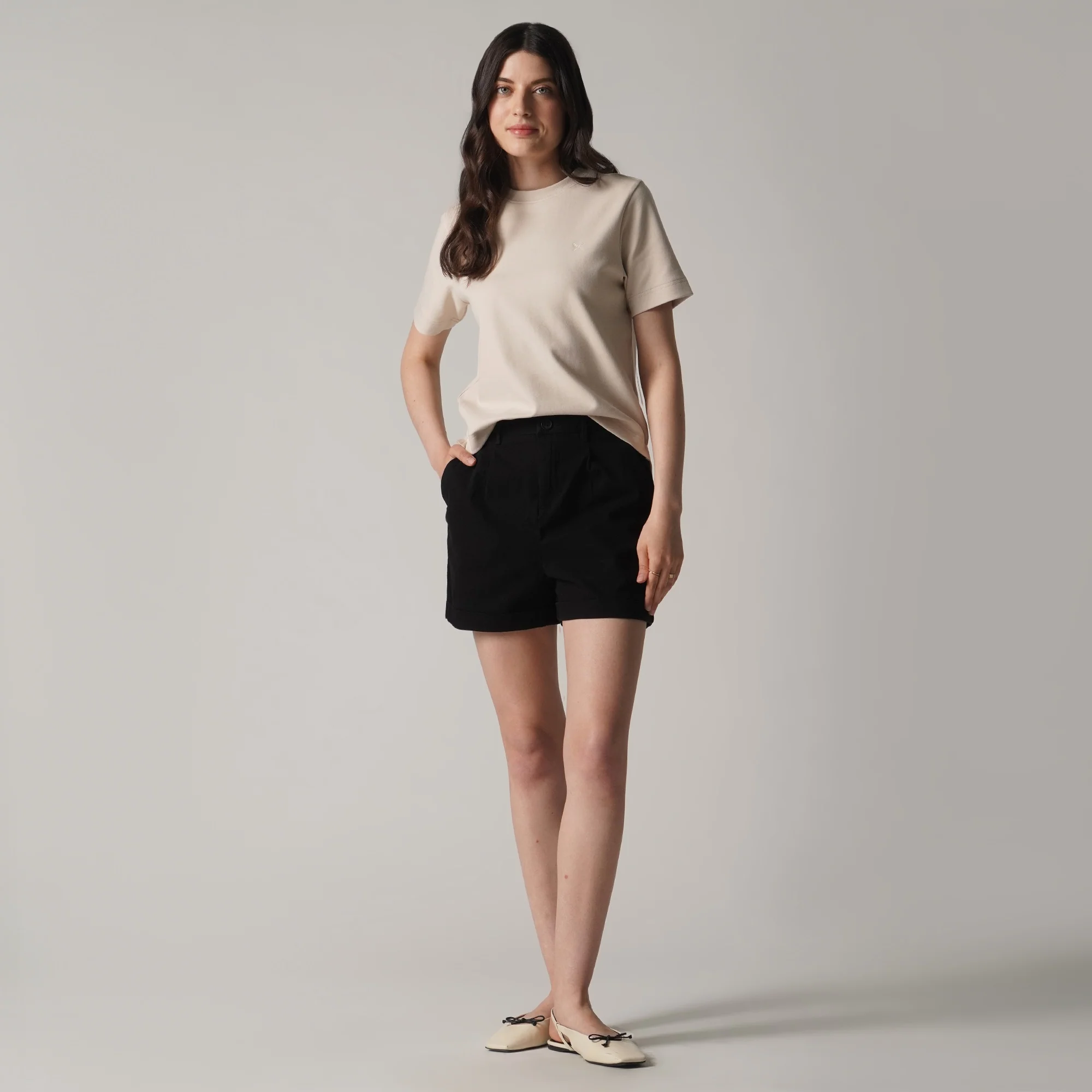 Interlock T-Shirt With Side Slit - Image 6