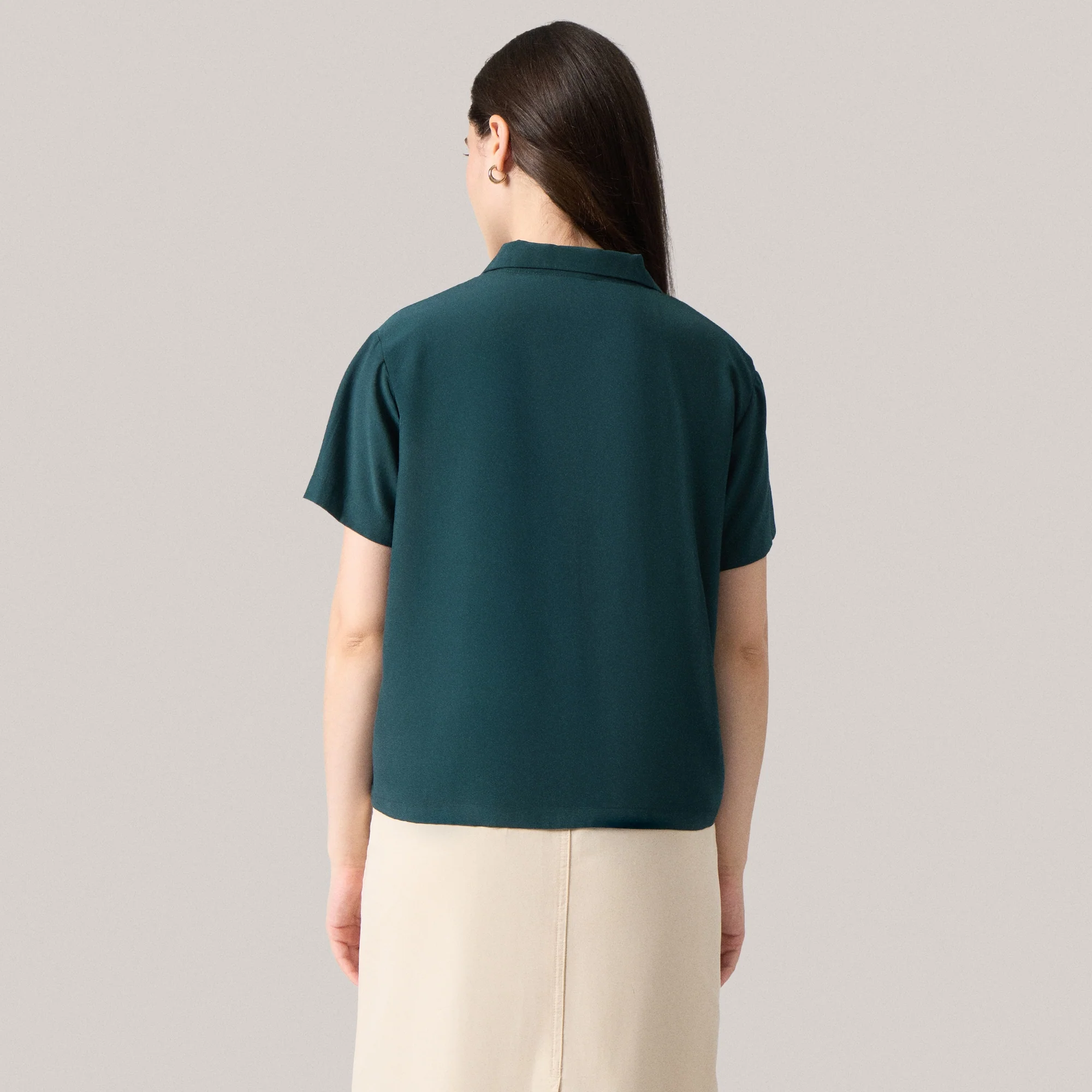 Notched Collar Shirt - Image 3
