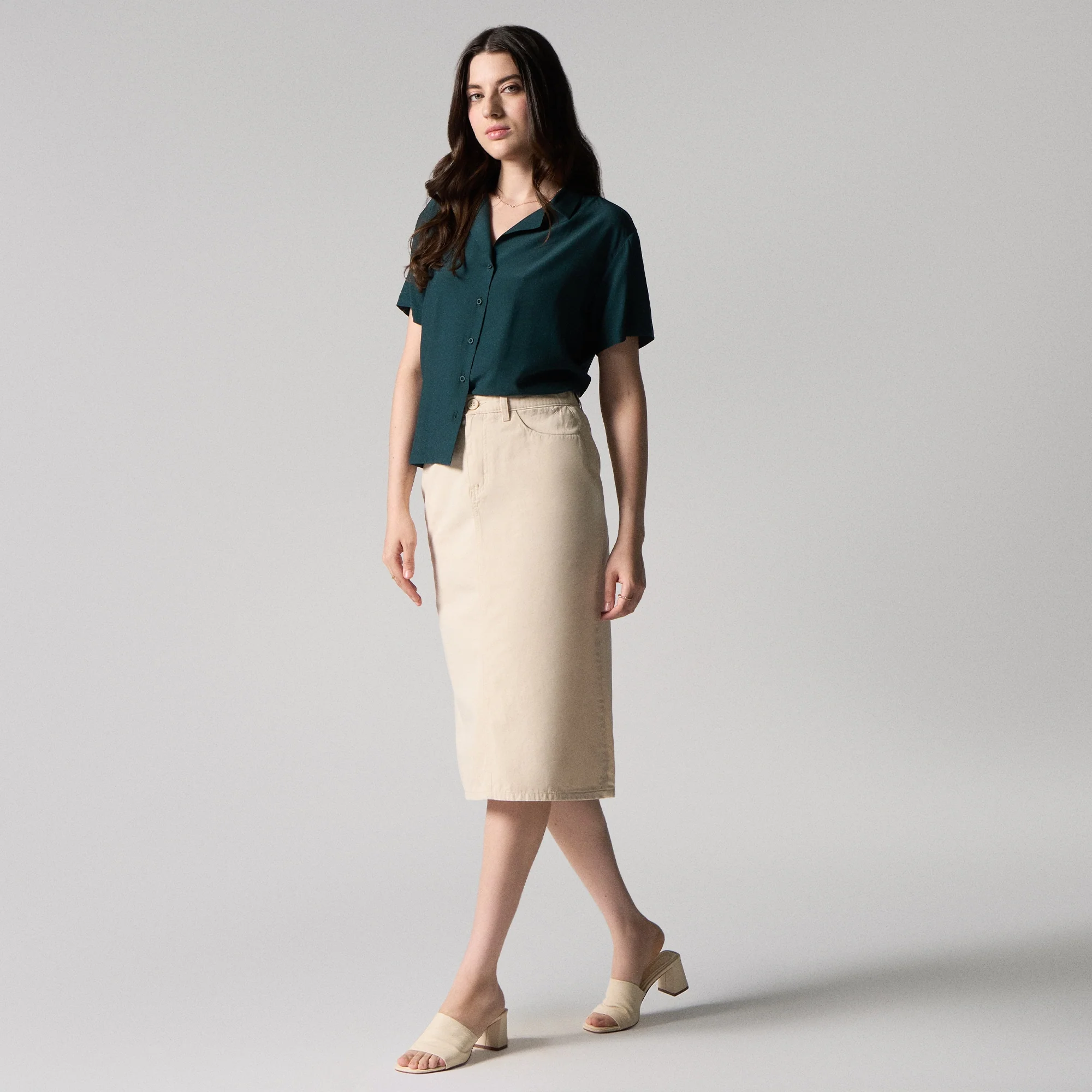 Notched Collar Shirt - Image 5