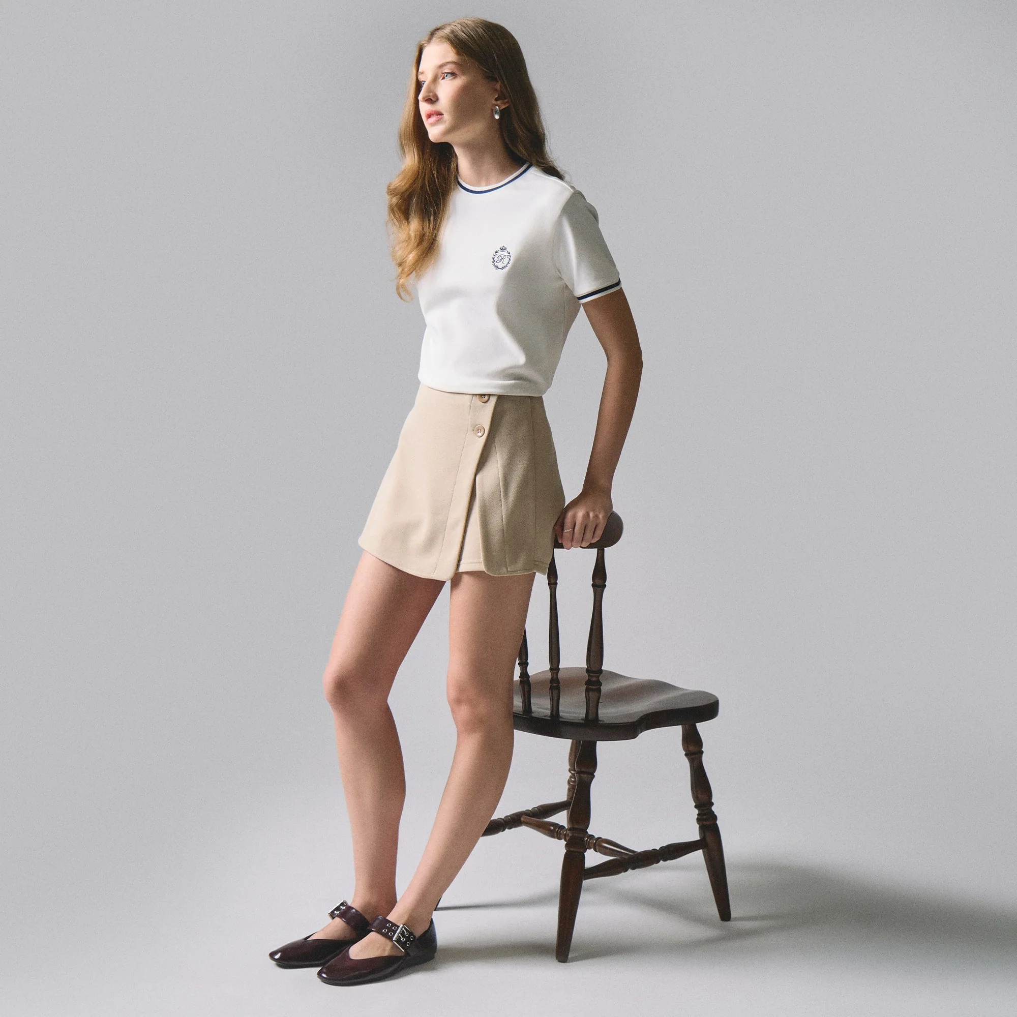 Overlap Skort - Image 5