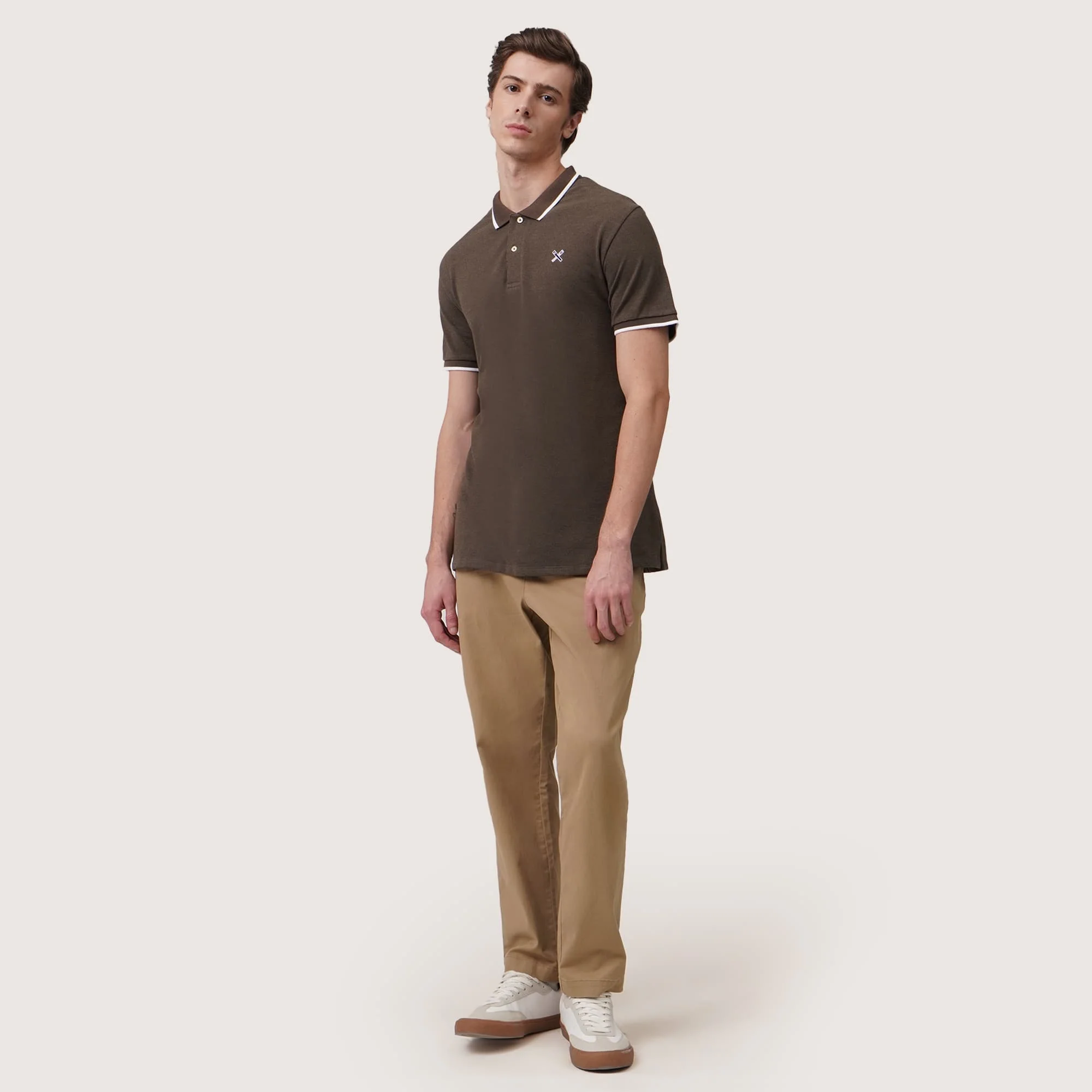 Polo Shirt With Contrast Trim - Image 5