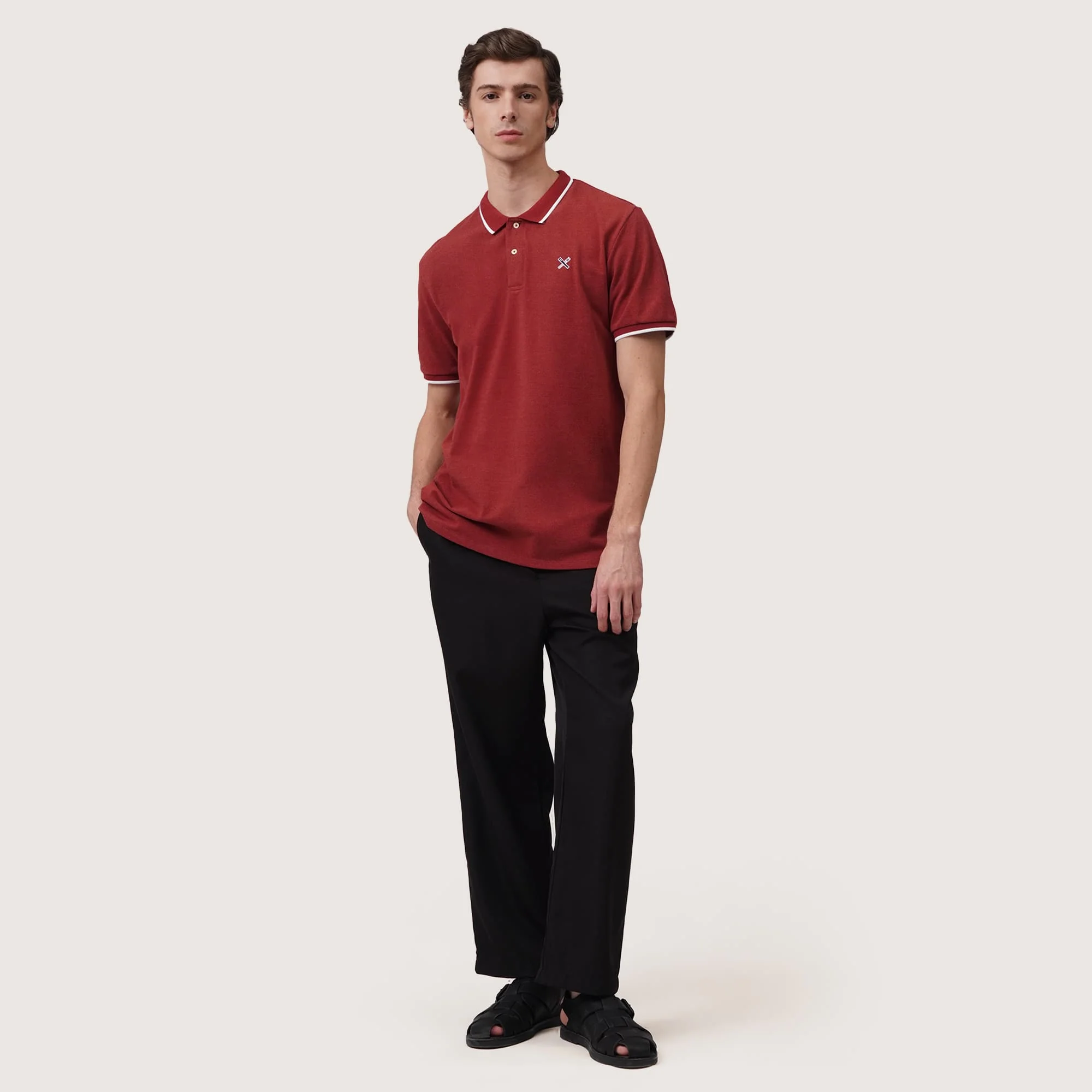 Polo Shirt With Contrast Trim - Image 5
