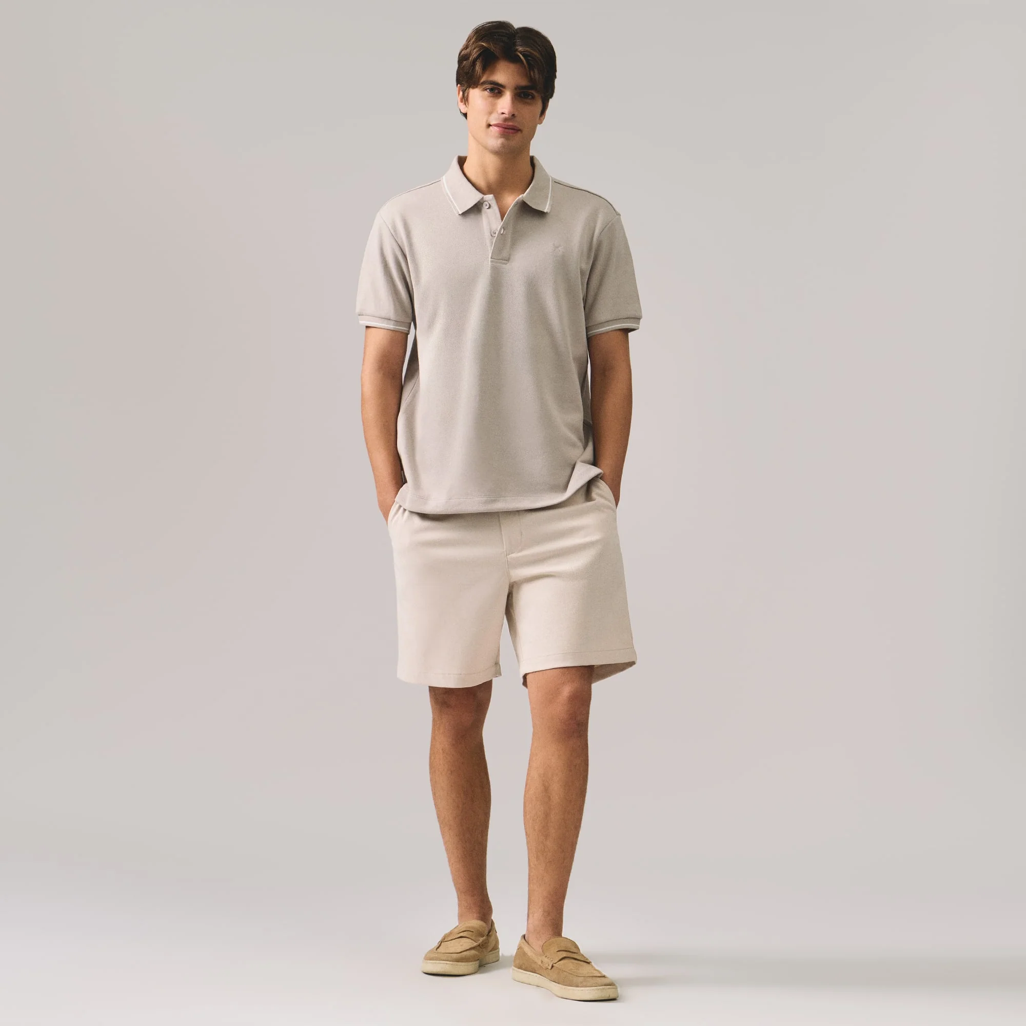 Premium Regular Fit Polo Shirt With Contrast Tipping - Image 4