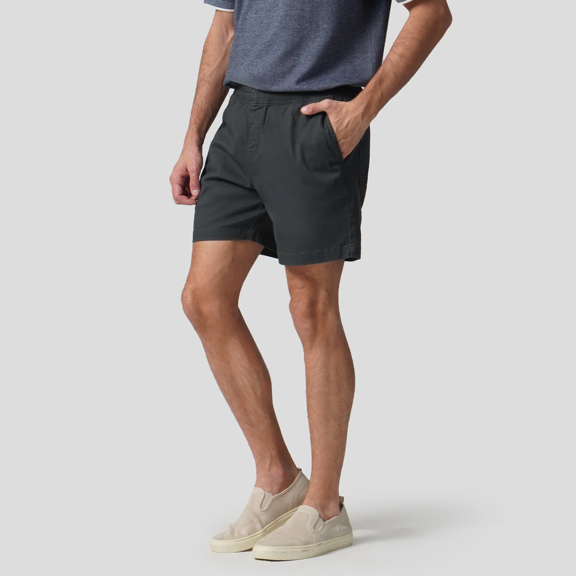 Regular Fit Pull Up Shorts - Image 4