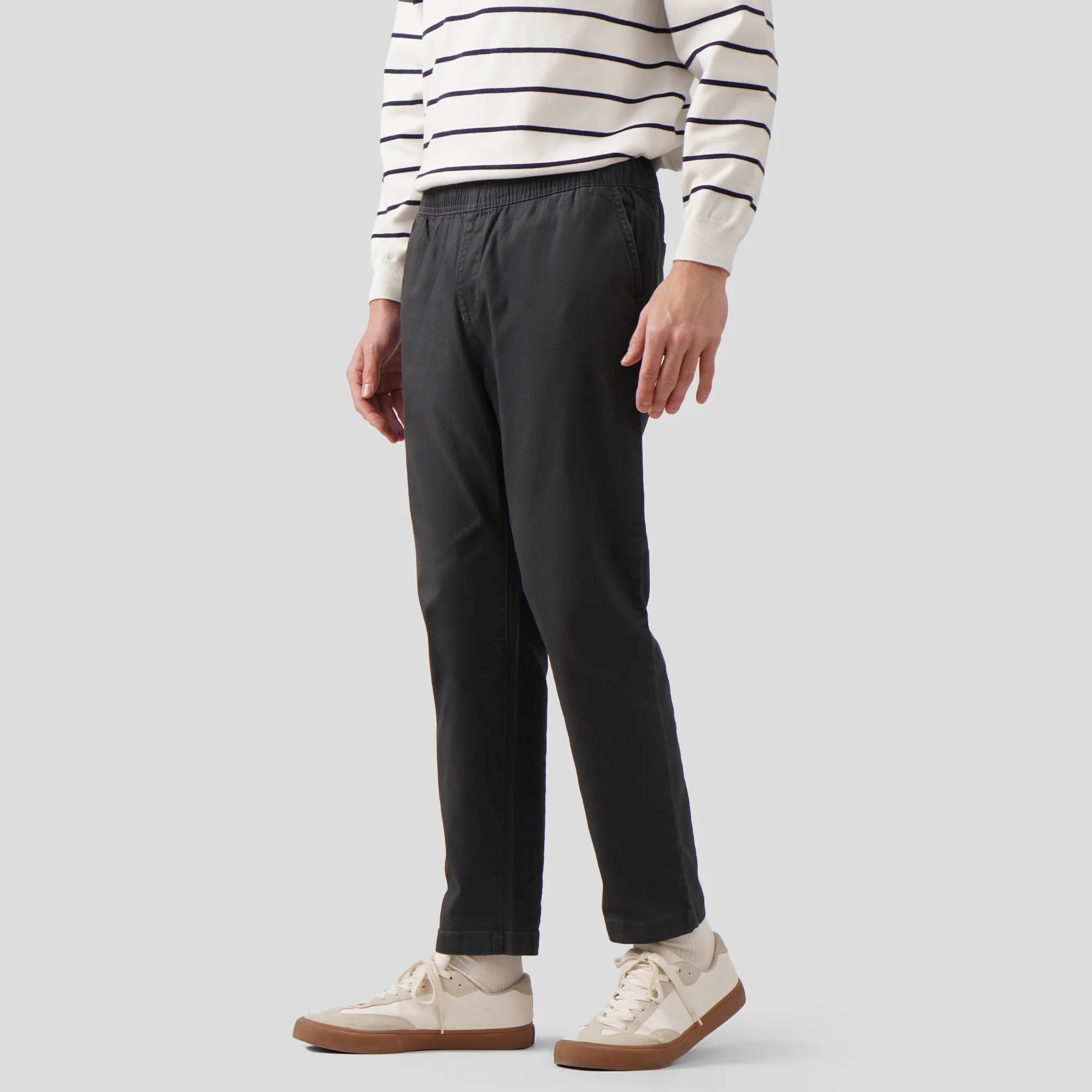 Regular Fit Pull Up Trousers - Image 3
