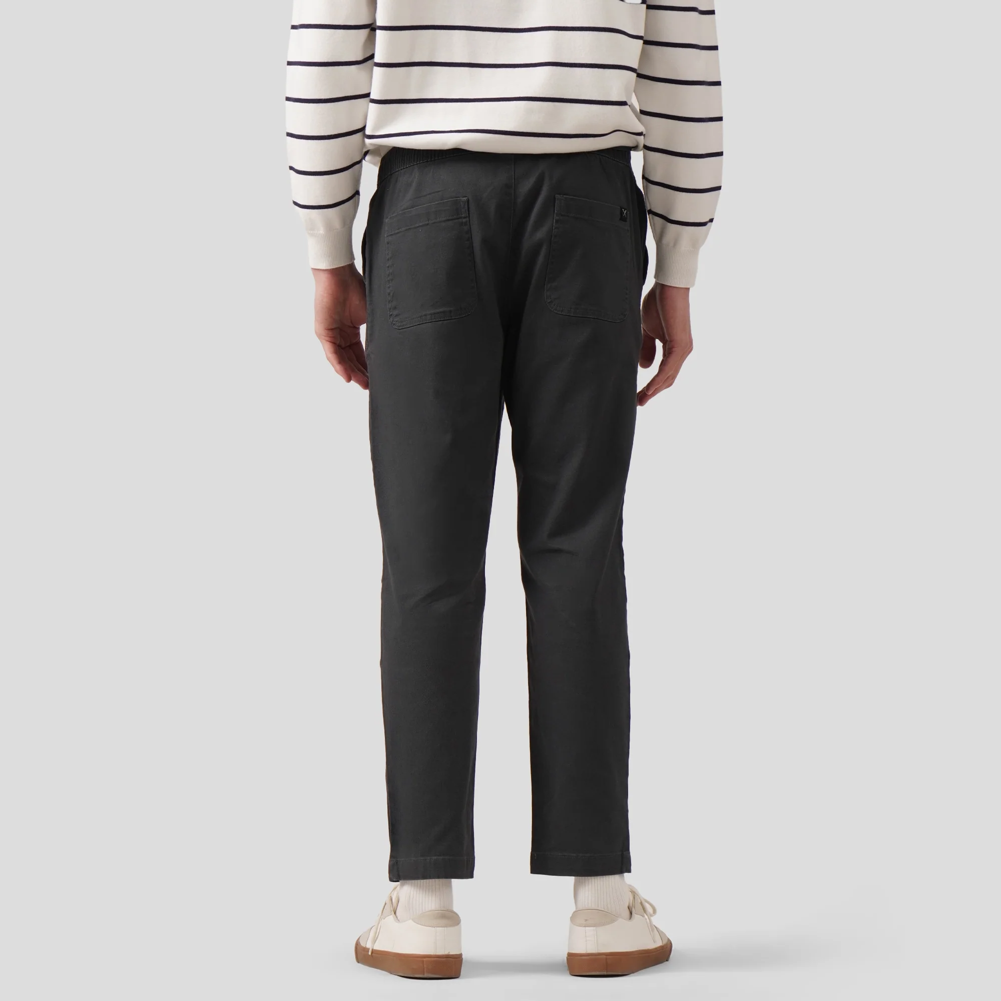 Regular Fit Pull Up Trousers - Image 4