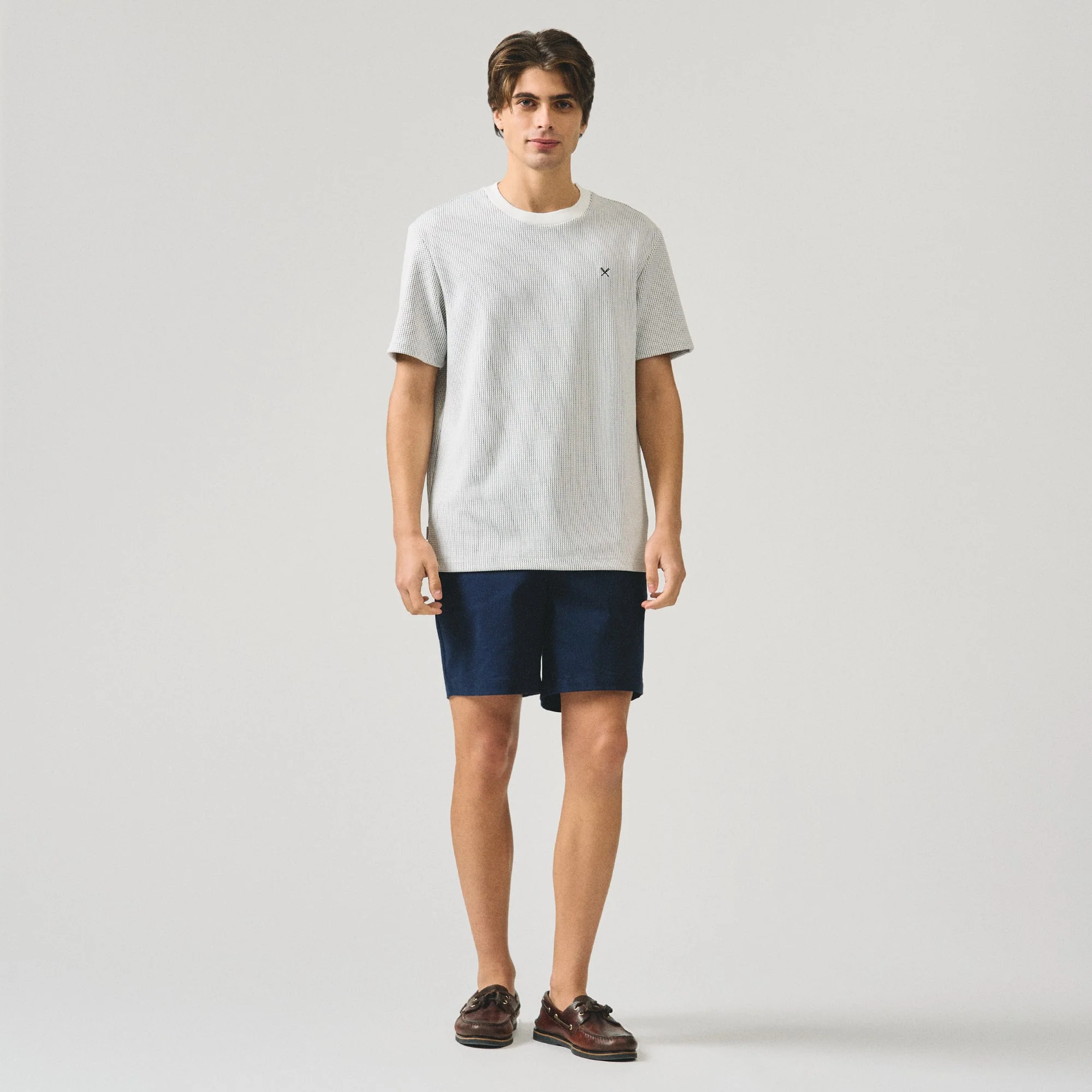 Regular Fit T-Shirt In Textured Knit - Image 6