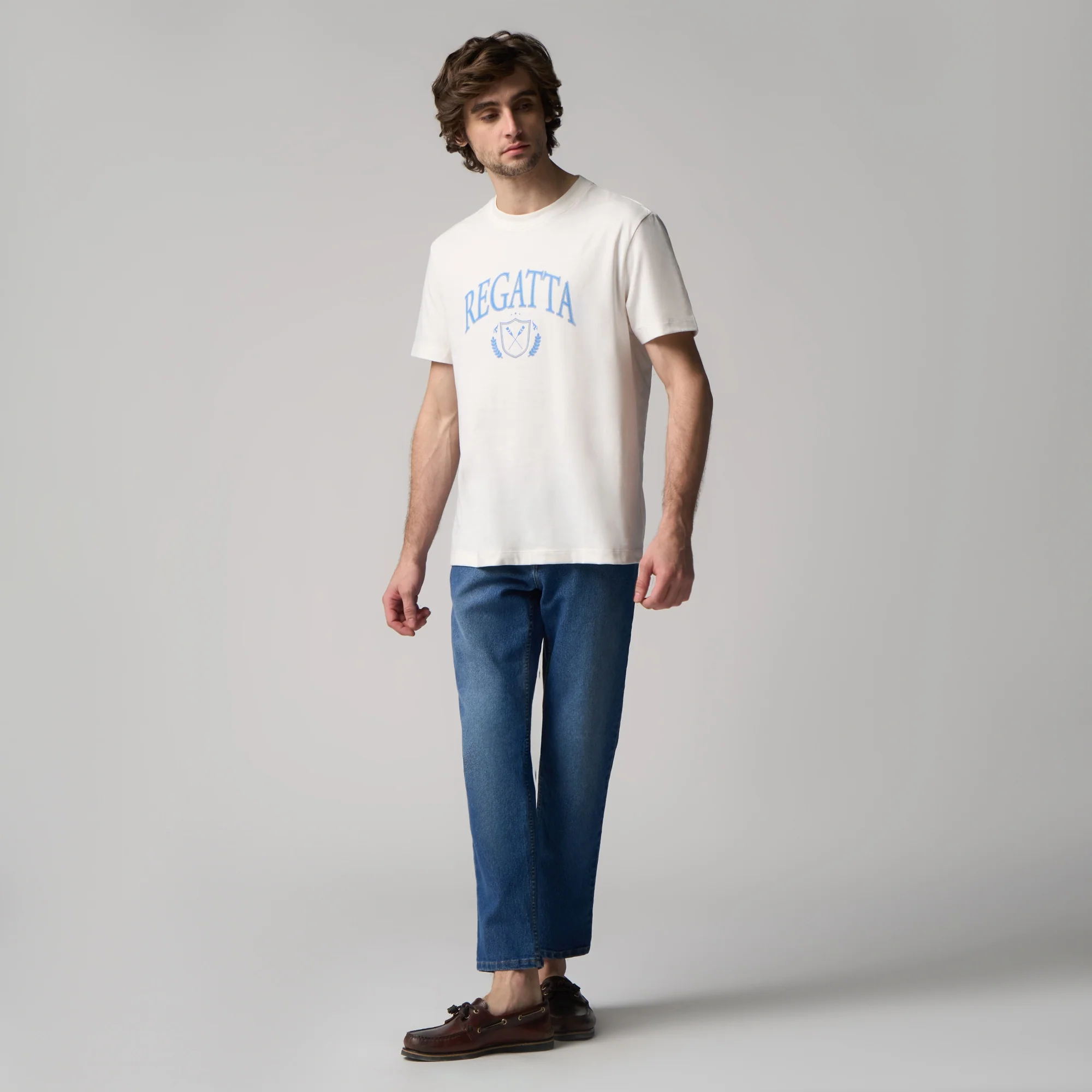 Slim Fit Mid Wash Jeans - Image 6