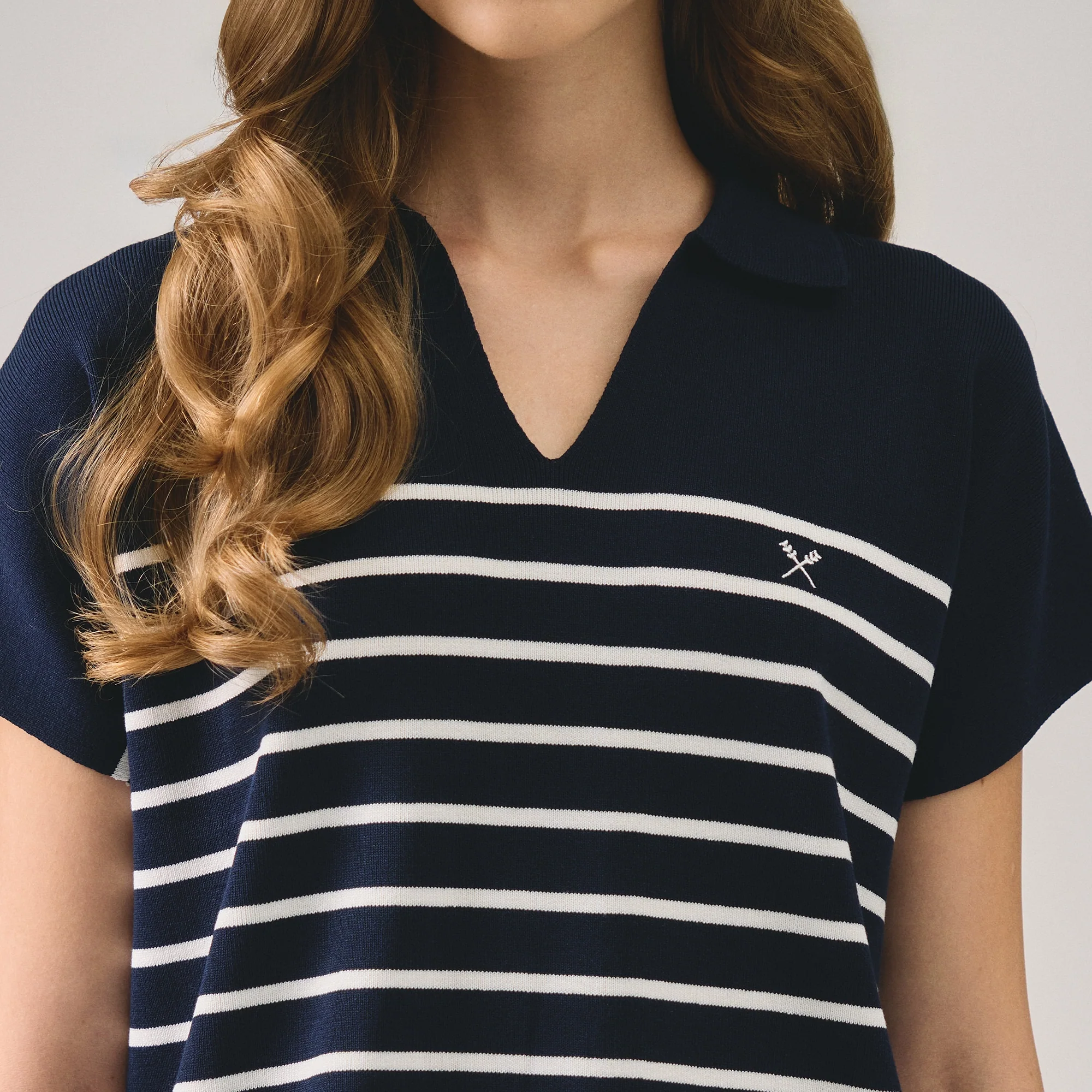 Striped Dolman Polo - Image 4