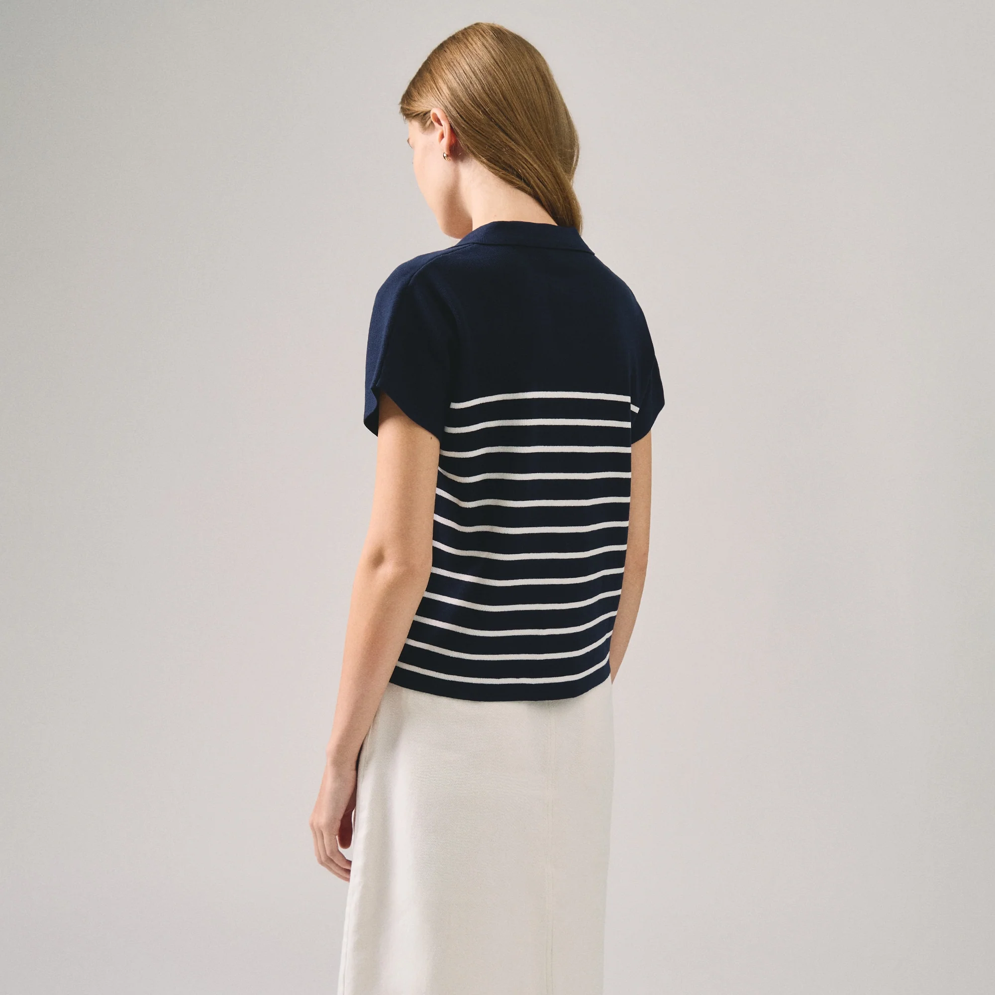 Striped Dolman Polo - Image 5