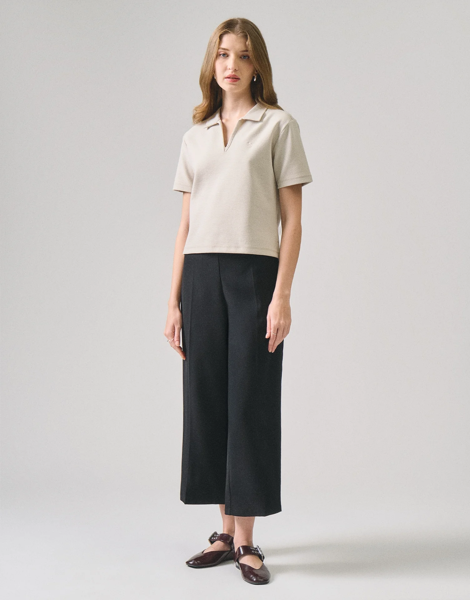 Textured Knit Polo - Image 5