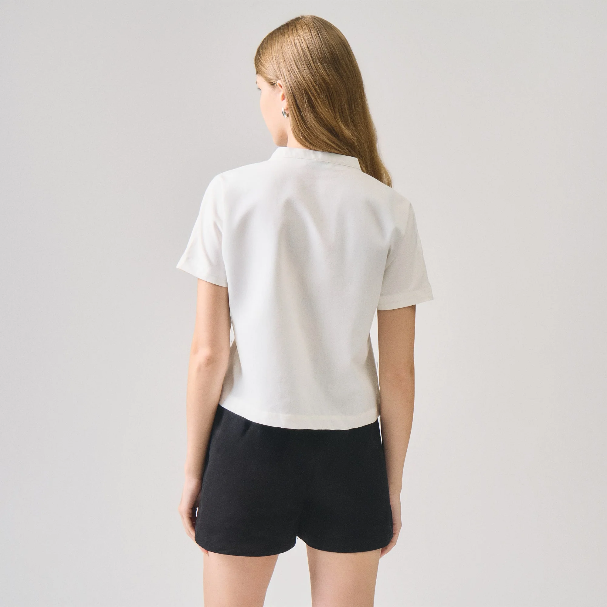 Y-Placket Button Down Shirt - Image 4